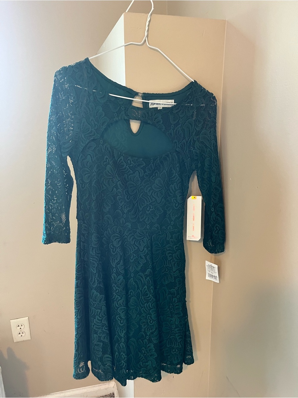 Green Long Sleeve Dress